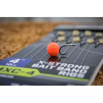 Matrix MXC-4 4” X-Strong Bait Band Rigs Size 12 / 0.23mm